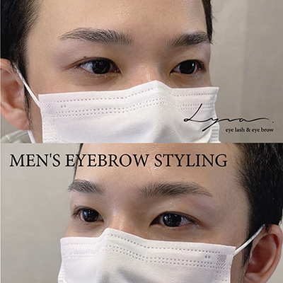 岡山で男性の眉毛カット